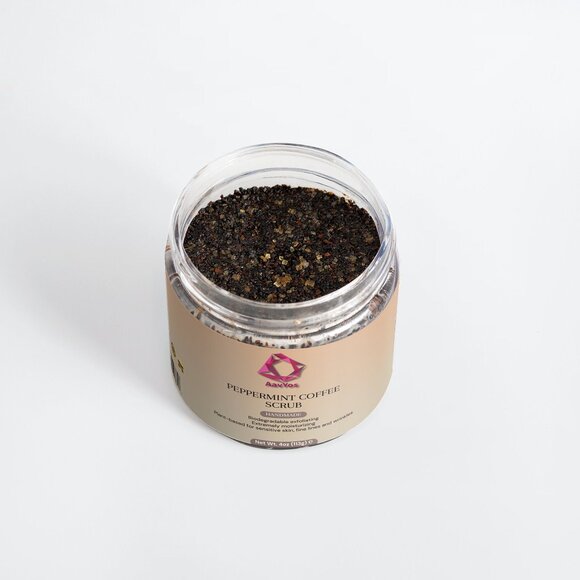AavYos Peppermint Coffee Scrub For Brighter Skin - Picture 5 of 8